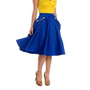 SOLD Western-style full circle skirt Fables by Barrie retro vintage